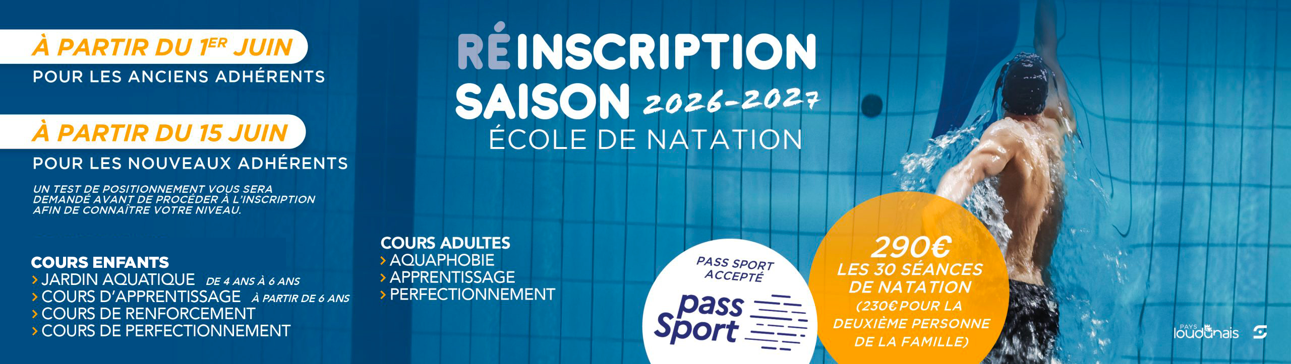 ÉCOLE DE NATATION
