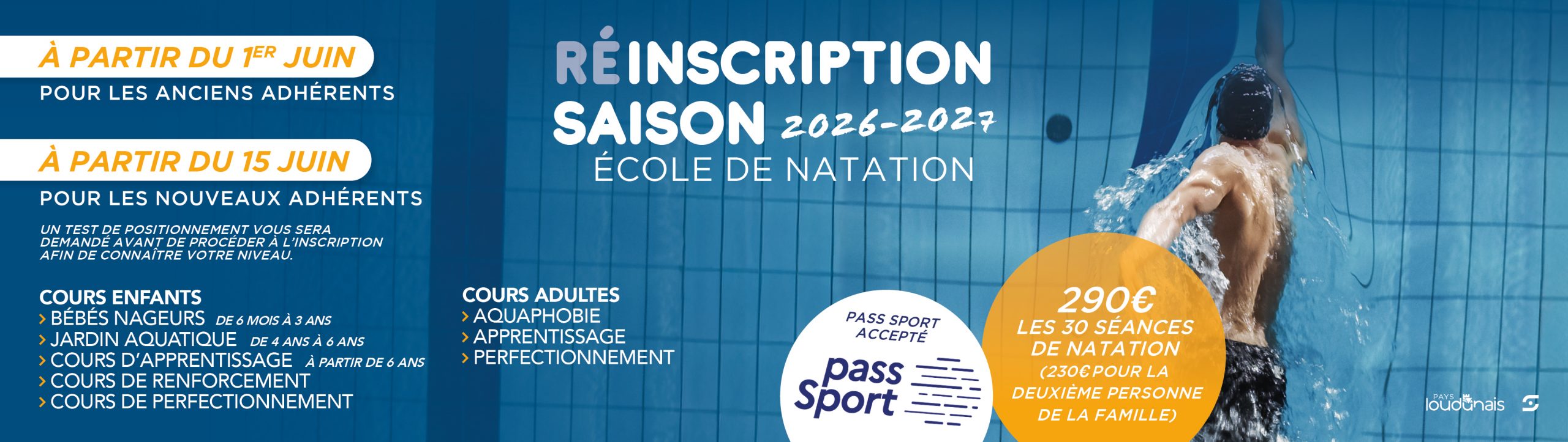 ÉCOLE DE NATATION