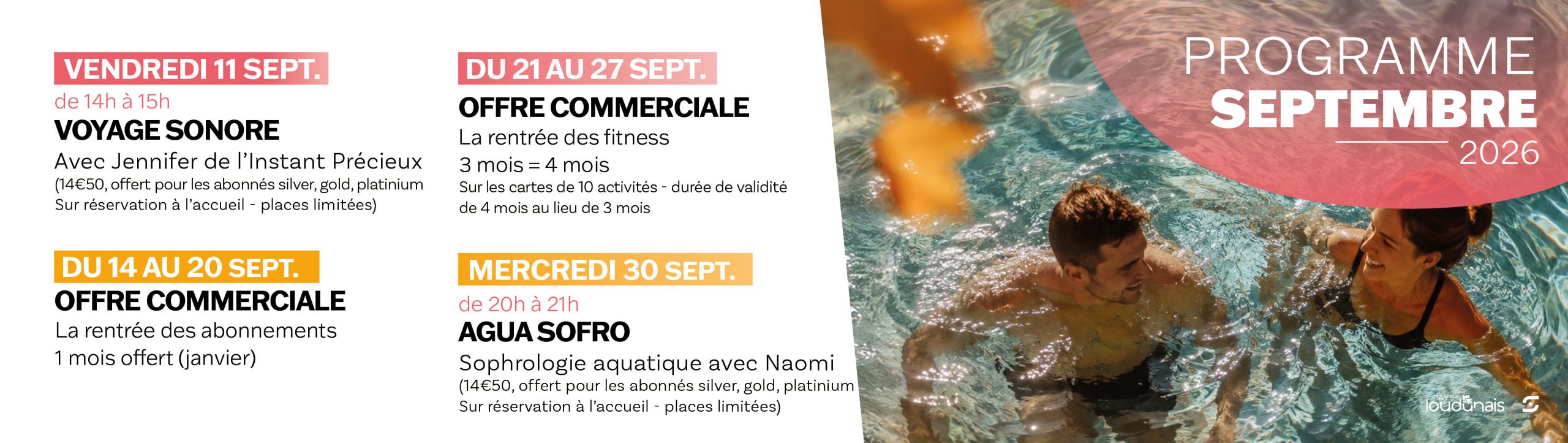 PROGRAMME DE SEPTEMBRE