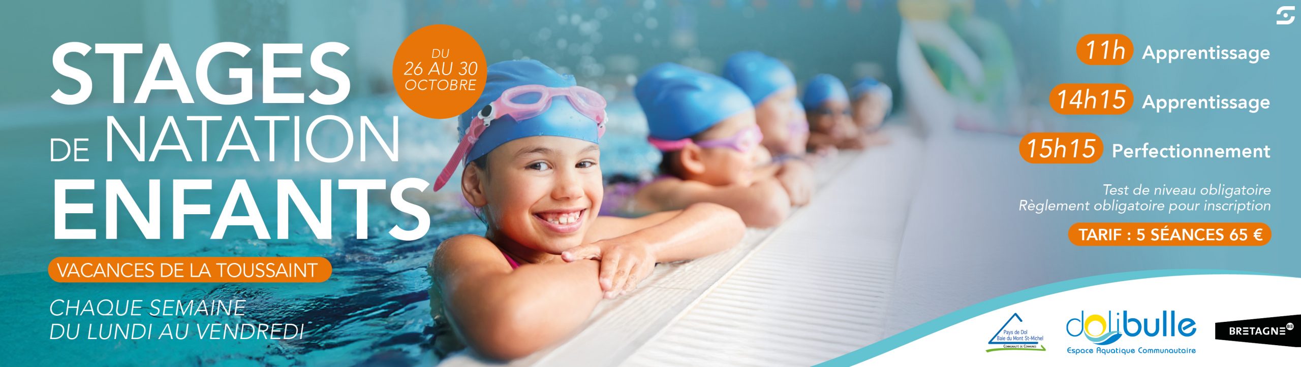 STAGE DE NATATION ENFANTS